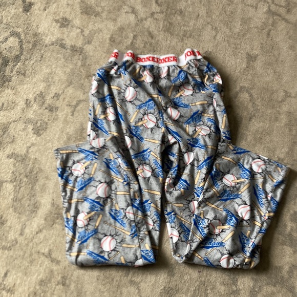 Clearance Joe Boxer Big League baseball pattern pjs - Picture 2 of 3